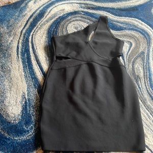 Black bandage dress